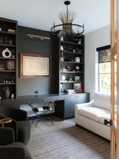 This study has built-in shelves, good light, and a door that closes. 

To our client, who worked from home and had been sitting at a kitchen table for two years, the small details mattered. Without those details, calls would be interrupted and thinking in silence would be hard to come by. 

They wanted working at home to feel like home, not a burden.
-
-
-
#onpointcustomhomes #HoustonCustomHomes #houstonluxuryhomes  #homeoffice
