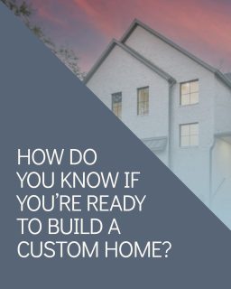 How do you know if you’re ready to build a custom home? 🏡 

We look at four main topics when guiding potential clients:

- Budget clarity 💵 
- The lot itself 🌳
- Your timeline flexibility 📈
- What’s going on in your life over the next year 🕰️ 

Understanding how you would actually live and the demands of your space is key to building a home you’ll love for years.
-
-
-
#onpointcustomhomes #customhomes #newbuild #dreamhome