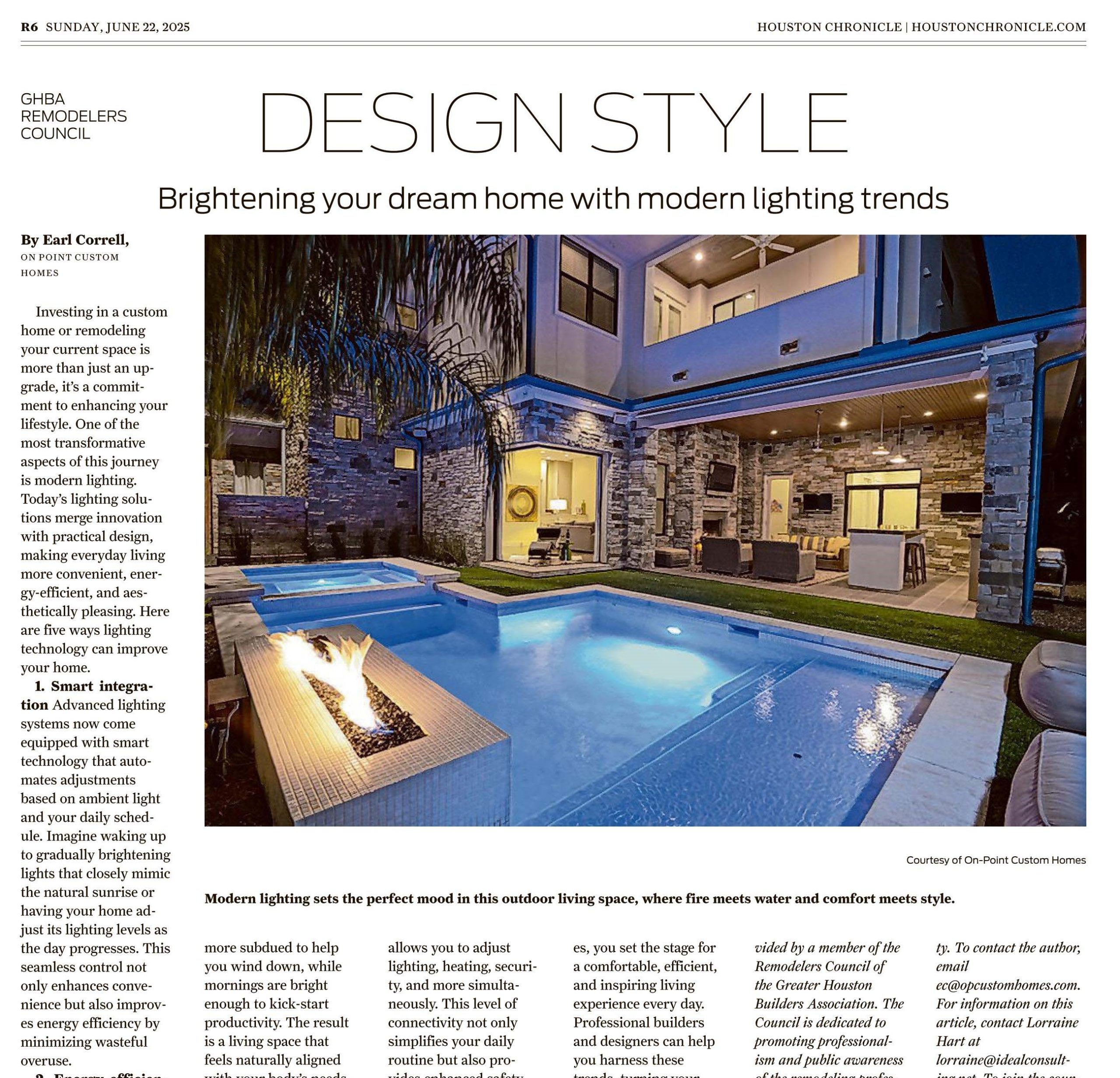 IN THE PRESS: Brightening Your Dream Home with Modern Lighting Trends